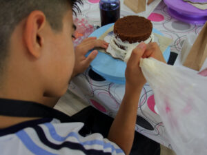 Taller decoración pasteles niños 3